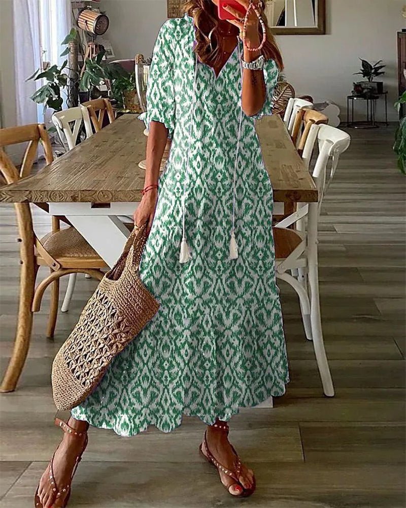 LUNA | EFFORTLESS BOHO DRESS WITH FLATTERING FIT