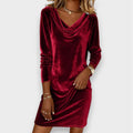 SCARLETT | ELEGANT VELVET DRESS
