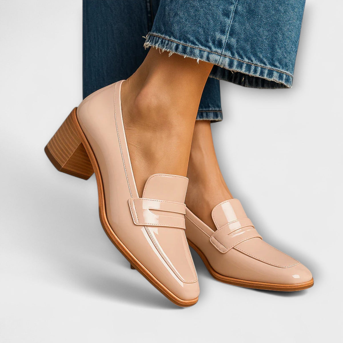 Kenna | Shiny Loafers