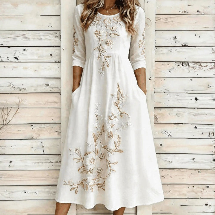 Mia | Vintage Floral Dress