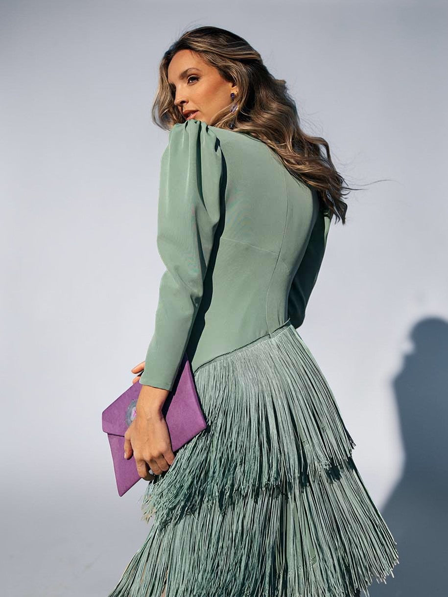 REGINA | ELEGANT FRINGE DRESS