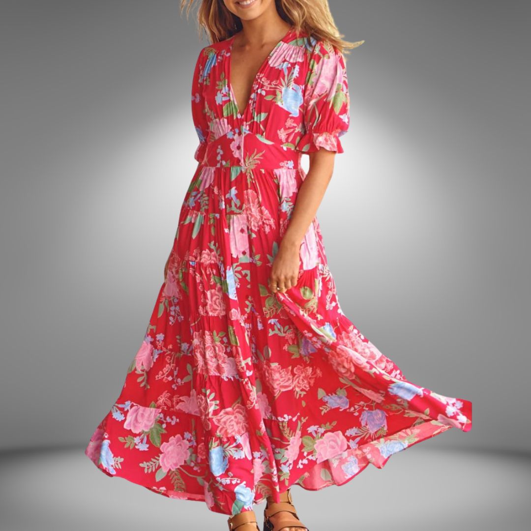 MINELDA | FLATTERING COMFORT DRESS