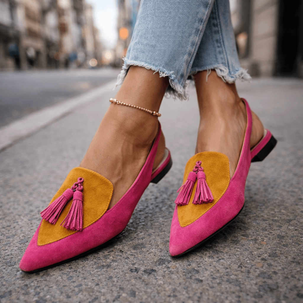 Lara | Strappy Tassel Sandals