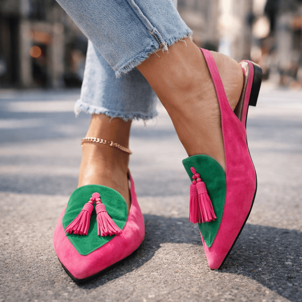 Elisa | Strappy Tassel Sandals