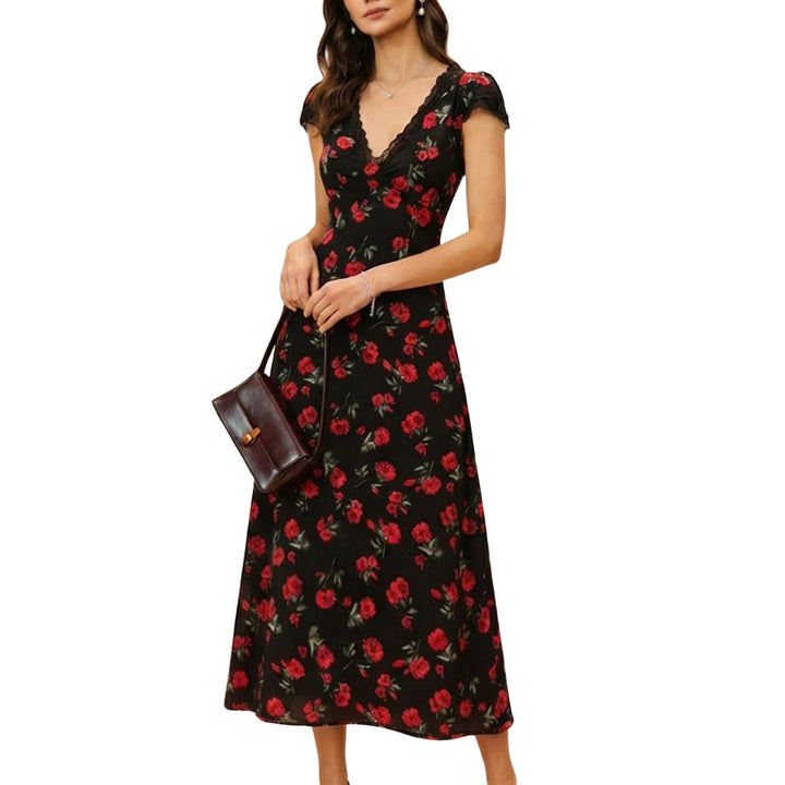 GRACE | FLORAL ELEGANCE DRESS