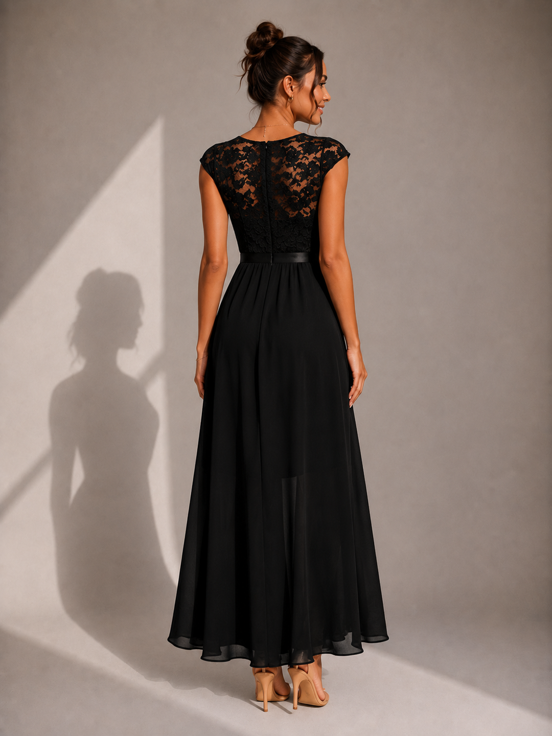 Rosalind | Lace Full-Length Dress