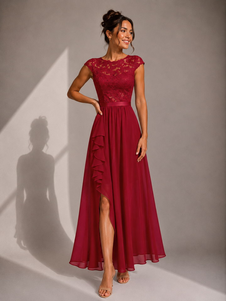 Rosalind | Lace Full-Length Dress