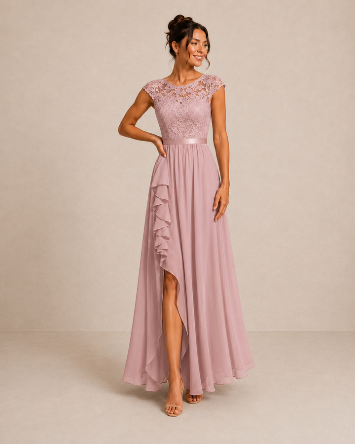 Rosalind | Lace Full-Length Dress