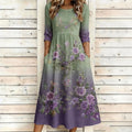 Skye | Vintage Dress with Floral Print