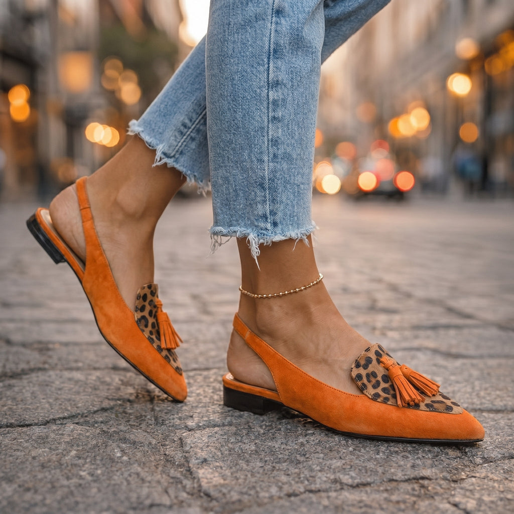 Lara | Strappy Tassel Sandals