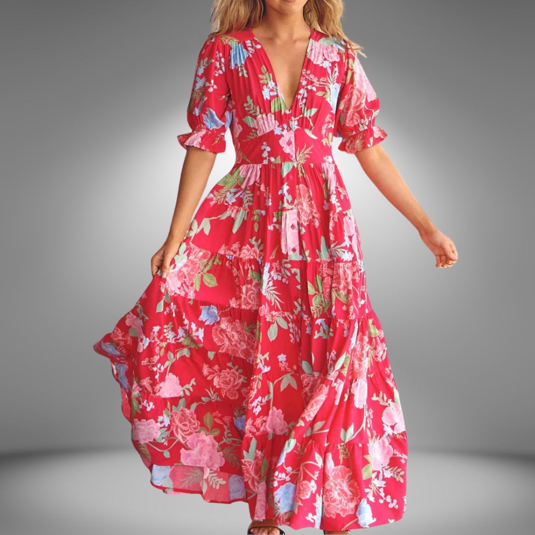 MINELDA | FLATTERING COMFORT DRESS