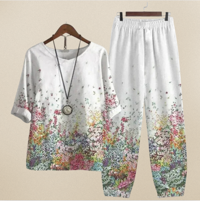 BRENDA | COMFORTABLE CHIC SHIRT & TROUSER SET