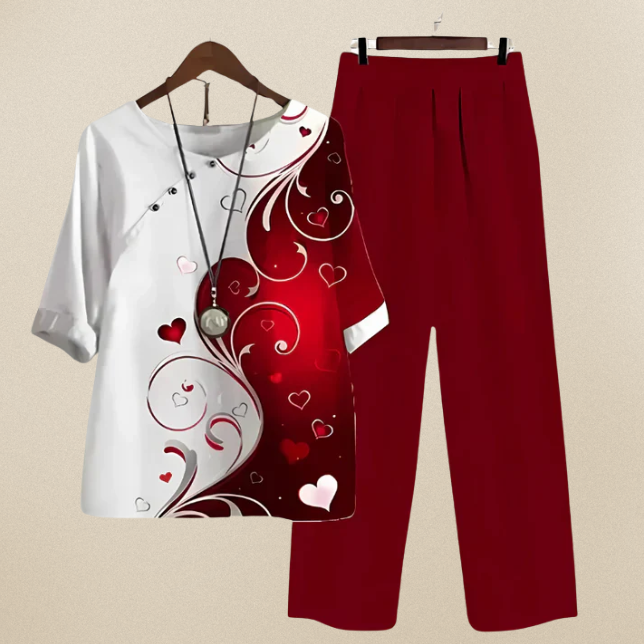 BRENDA | COMFORTABLE CHIC SHIRT & TROUSER SET