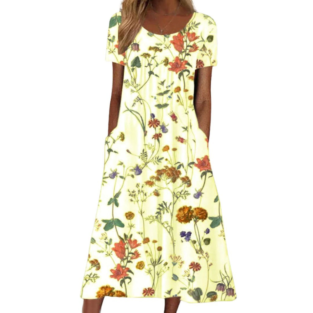 ISAURA |  BOHO FLORAL DRESS