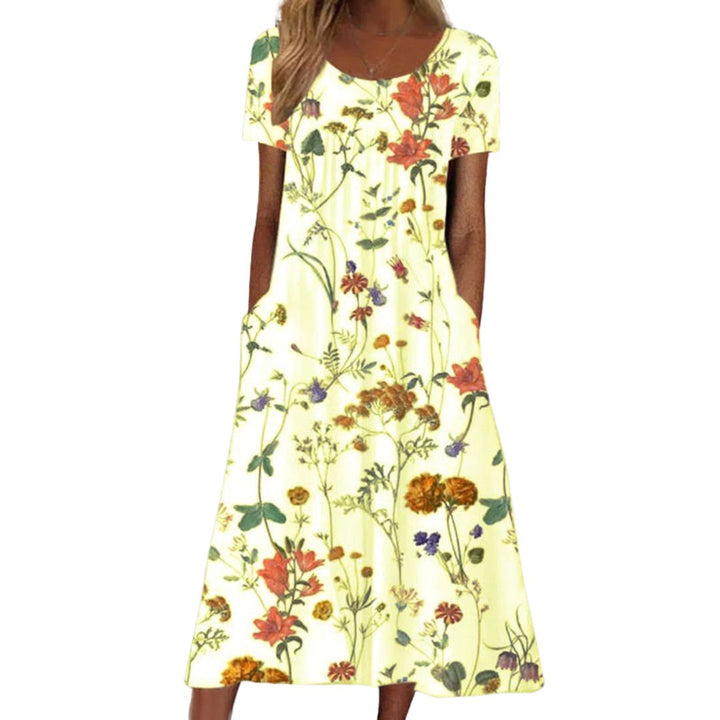 ISAURA |  BOHO FLORAL DRESS