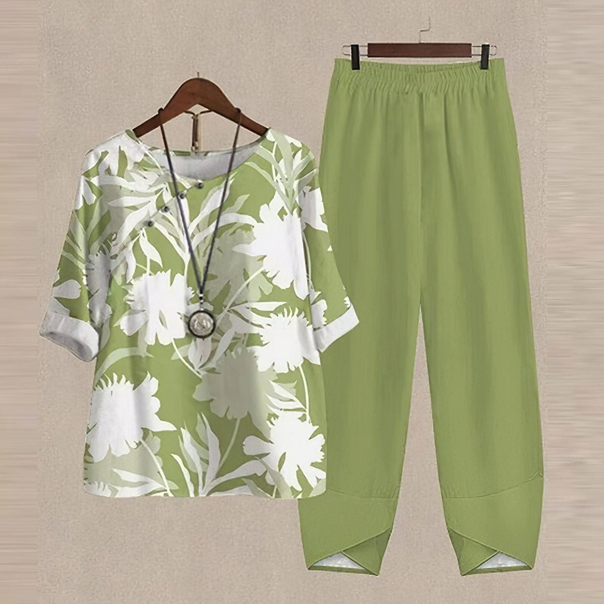BRENDA | COMFORTABLE CHIC SHIRT & TROUSER SET