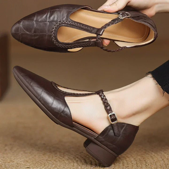 Amelia | Elegant Mary Jane Flats