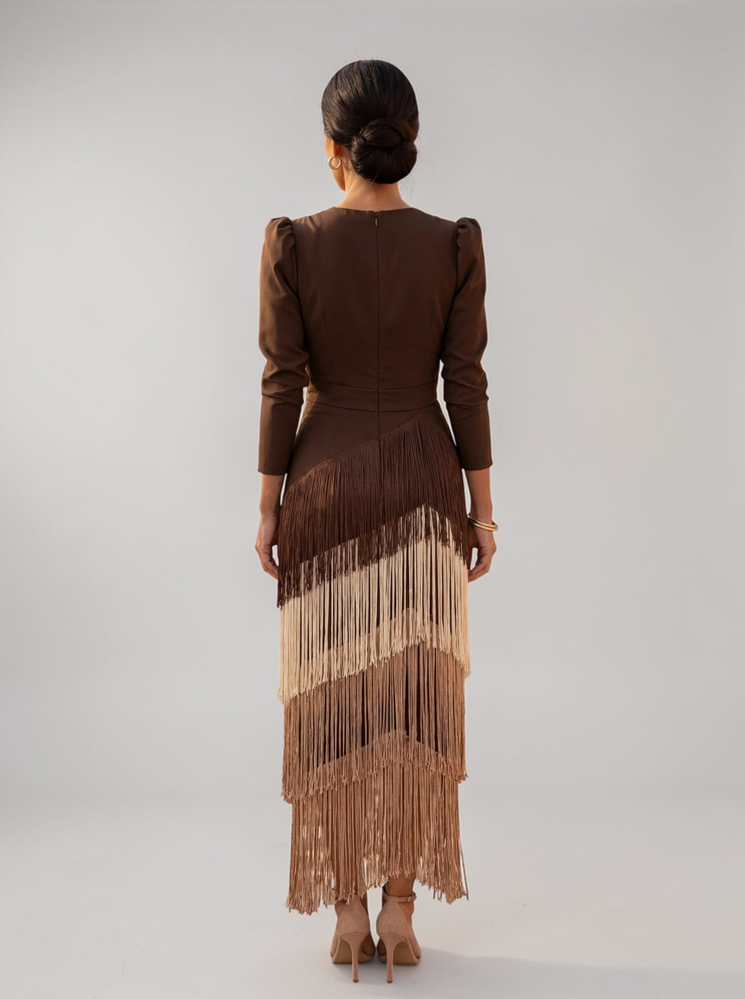 REGINA | ELEGANT FRINGE DRESS