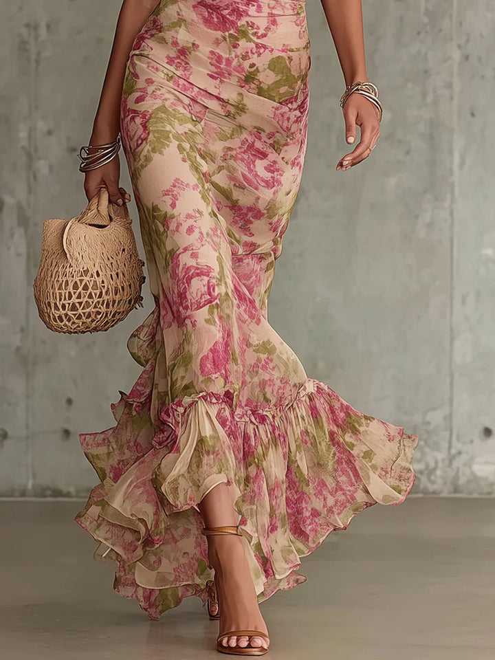 RACQUELLA |  VINTAGE MAXI DRESS