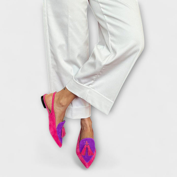 Dorotea | Colour Play with Tassel Design