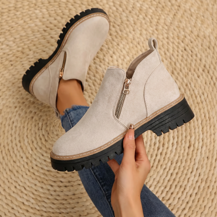 Harriet | Comfort Zip Ankle Boots