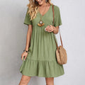 DIANE | ELEGANT DRESS WITH BELLY COVERAGE