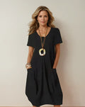 KWANI | 100% COTTON A-LINE DRESS