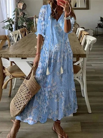 LUNA | EFFORTLESS BOHO DRESS WITH FLATTERING FIT